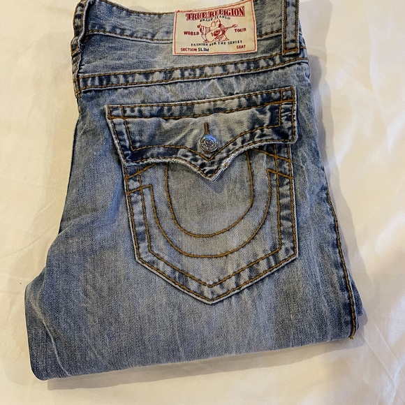 TRUE RELIGION slim jeans 34/30 - Picture 5 of 16